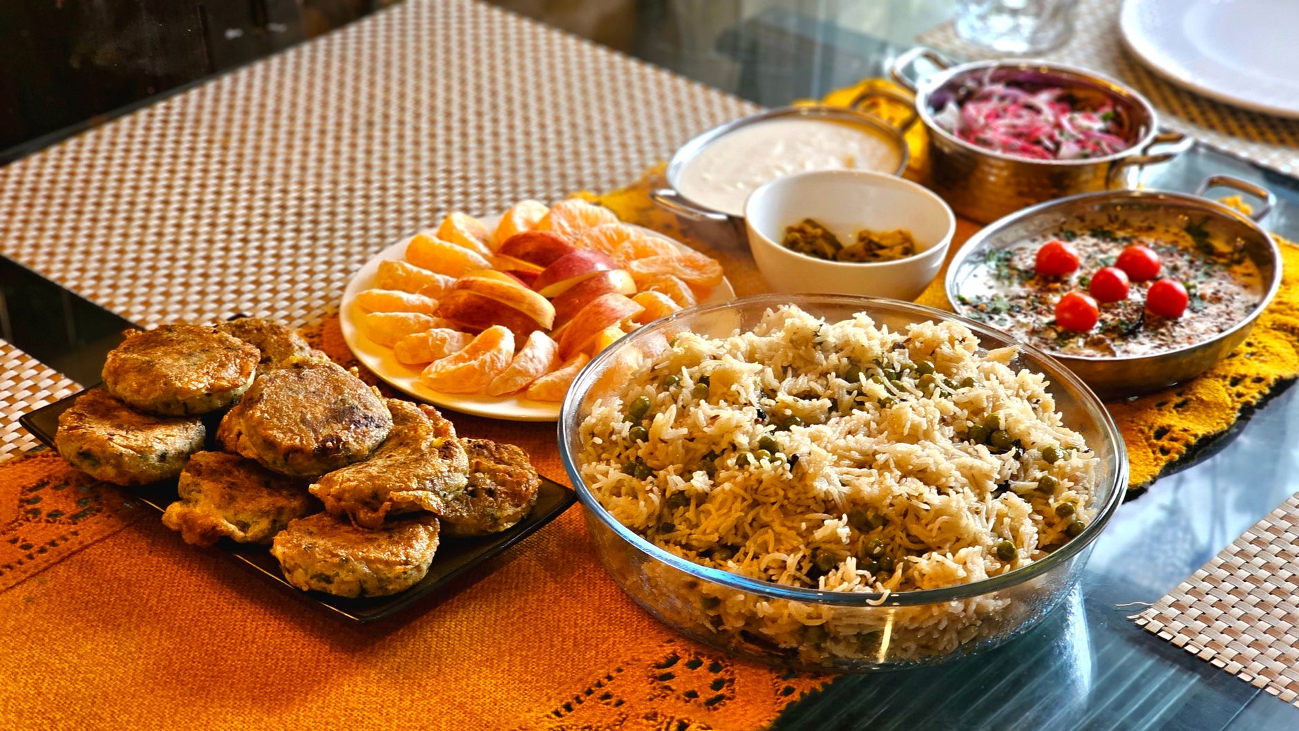 A healthy Indian family sharing a nutritious home-cooked meal to support heart health