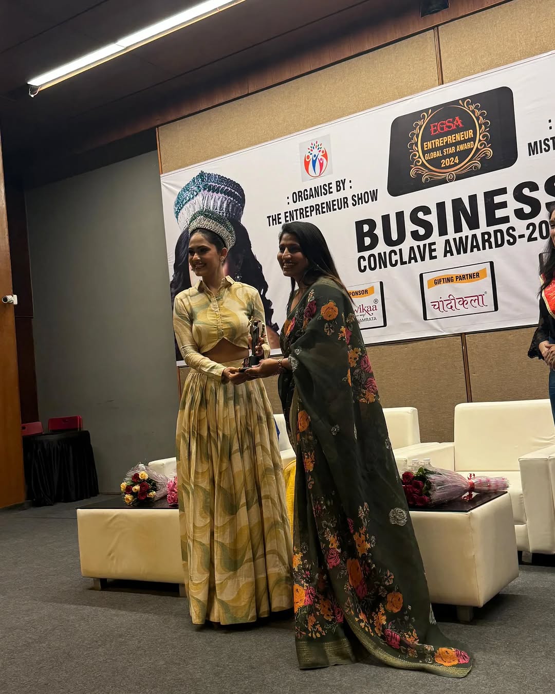 Dr. Nikhila Pachani Honoured at the Entrepreneur Global Star Business Conclave Awards 2024 — image 1