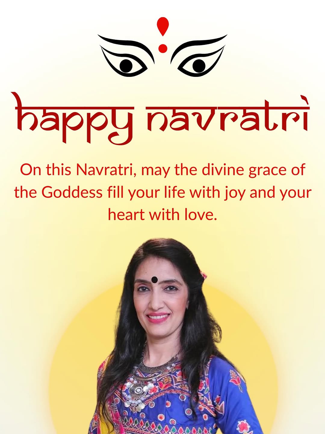 Happy Navratri 2025 — Warm Wishes from Dr. Nikhila Pachani — image 1