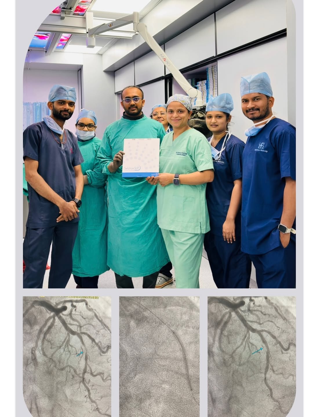 Stent-Less Angioplasty Using Drug-Eluting Balloon Performed at Backbone Medicity Hospital, Rajkot — image 1